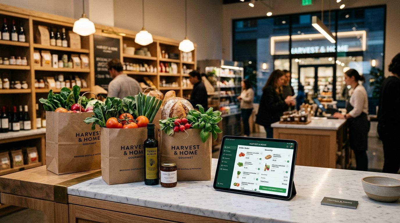 Taking a Premium Grocery Store from Physical Retail to Online Ordering & Delivery