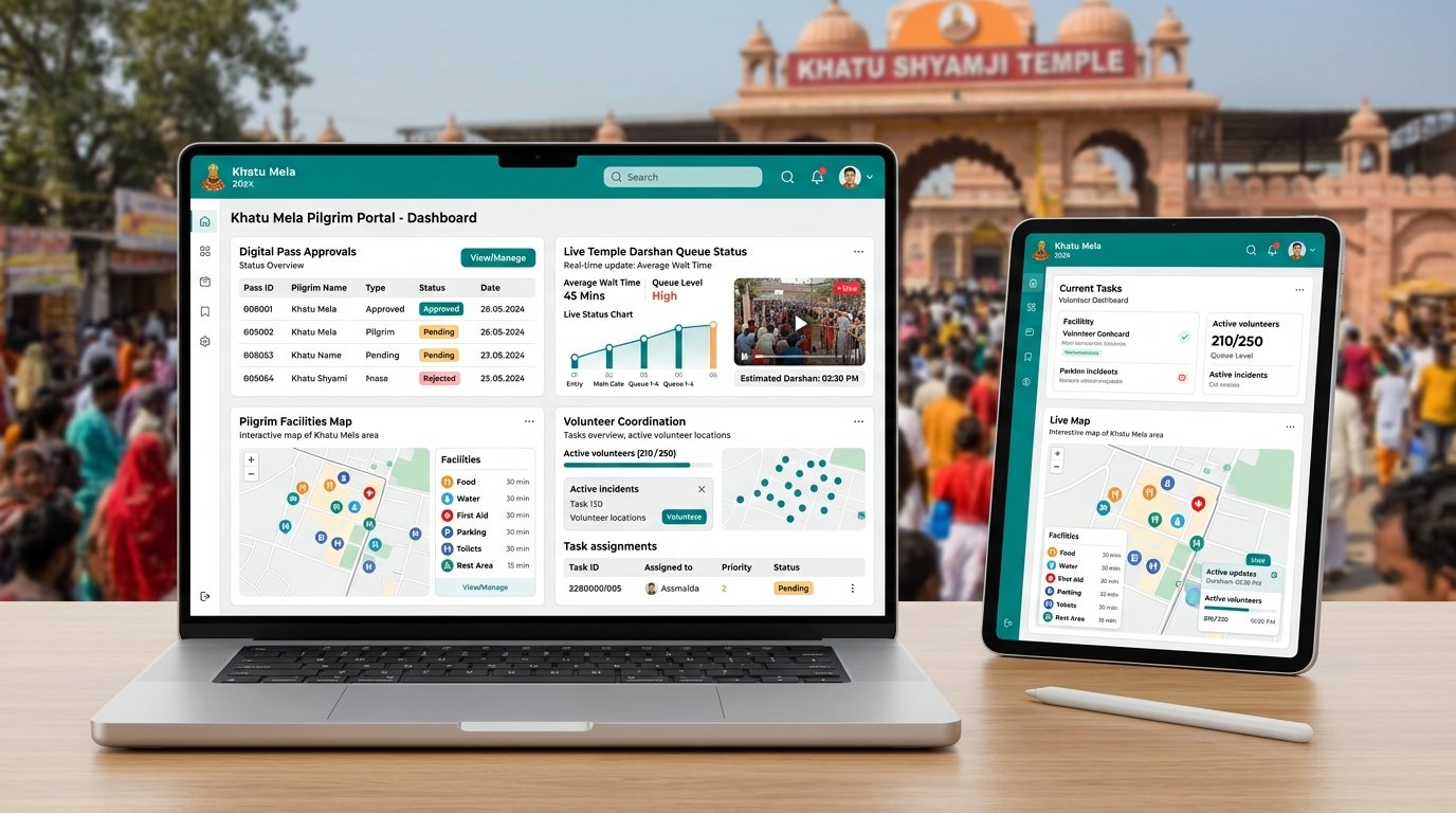 A Digital Portal for Managing the Pilgrim Experience at Khatu Shyam Ji Mela