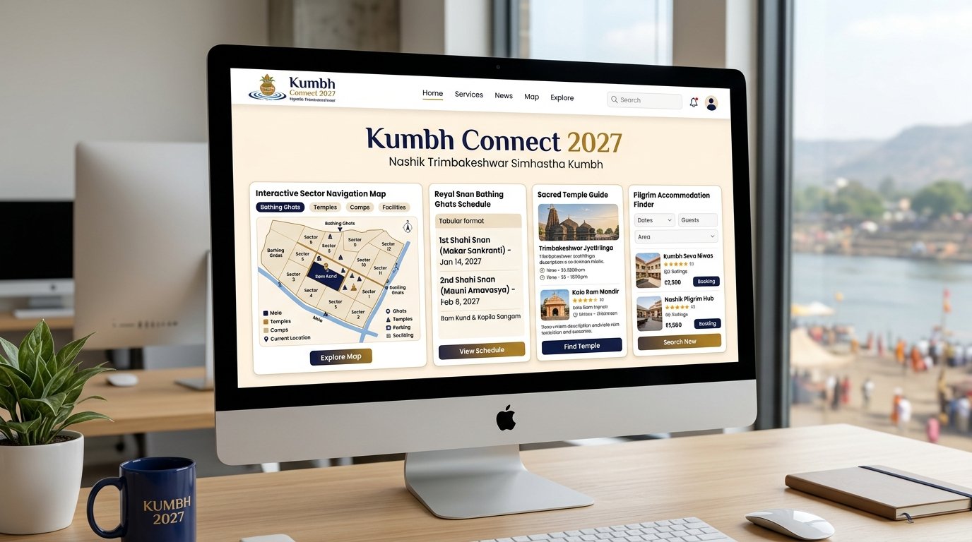 Building a Digital Gateway for Nashik–Trimbakeshwar Simhastha Kumbh 2027
