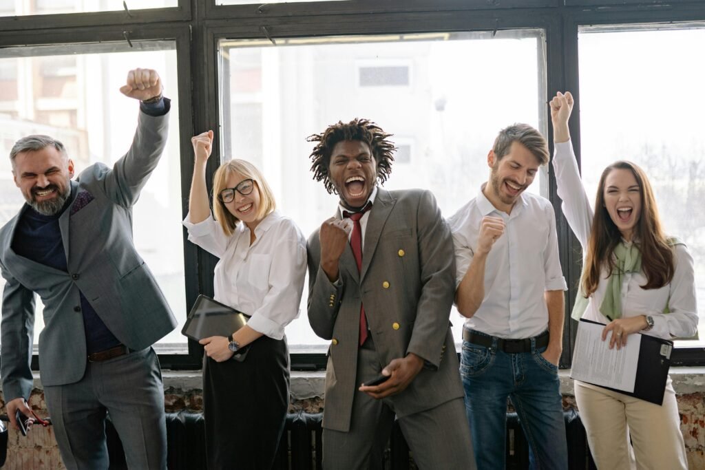 Passionate founder and core team